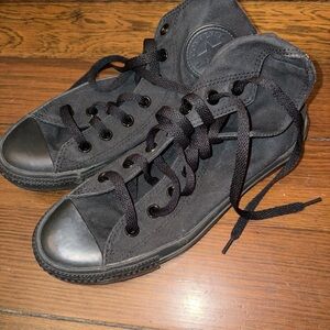 Converse Charcoal Canvas High-Tops